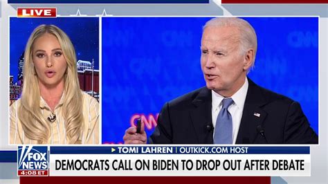 Tomi Lahren Casts Doubt On Democrats Shock Over Bidens Debate