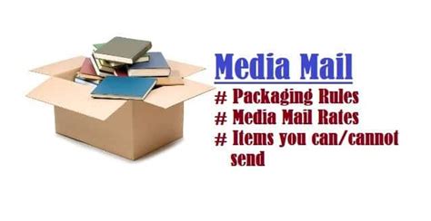 Media Mail Usps Packaging Rules Rates Items You Can Cannot Send