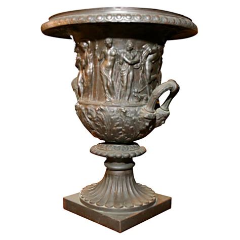 A Grand Tour Cast Iron Etruscan Vaseurn For Sale At 1stdibs