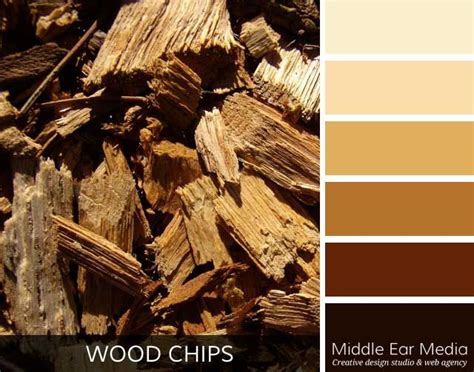 Wood Chips Color Palette | Middle Ear Media | Color palette, Color ...