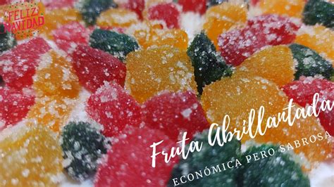 Fruta Abrillantada Confitada Econ Mica R Pida F Cil De Preparar