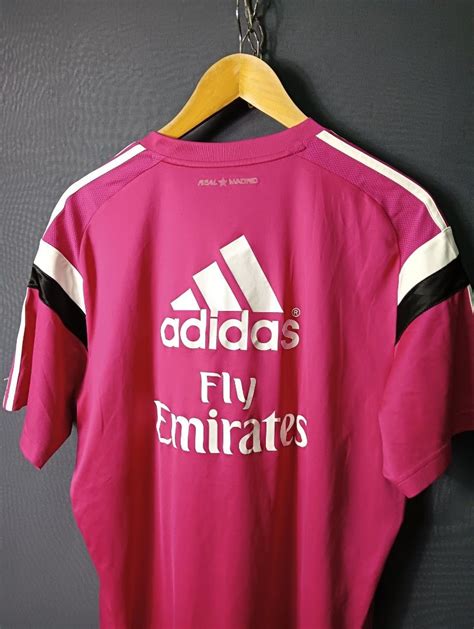 Fly Emirates Real Madrid Training Jersey Mens Fashion Activewear