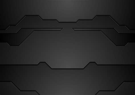 Black technology concept abstract background 26225025 Vector Art at ...