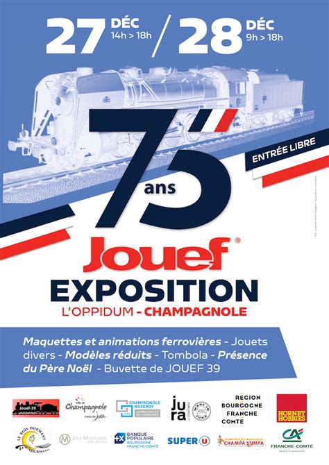 39 Champagnole Exposition 75 ans de Jouef à l Oppidum 28 Décembre