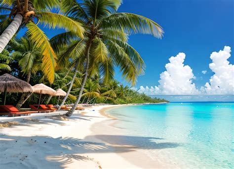Premium AI Image | Tropical holidays