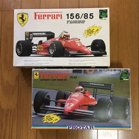 PROTAR プロター 1 24 Ferrari 156 85 F1 87 F187 デカール一部難あり フォーミュラ 売買された