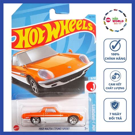 Xe mô hình Hot Wheels basic 1968 Mazda Cosmo Sport HKJ14 Shopee Việt Nam