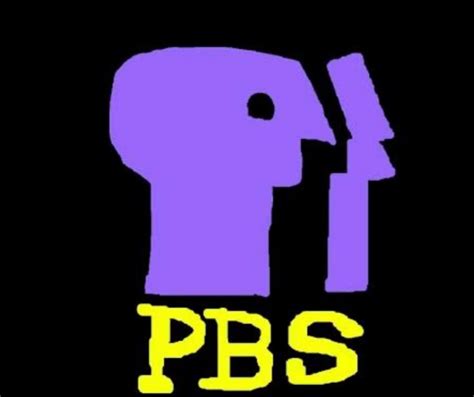 PBS 1984 logo with Yellow Text remake by JoeyHensonStudios on DeviantArt