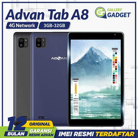 Jual Advan Tab A8 3/32 RAM 3 ROM 32 GB 3GB 32GB Hp Android Original di