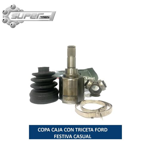 Copa Caja Con Triceta Ford Festiva Grupo Supertren