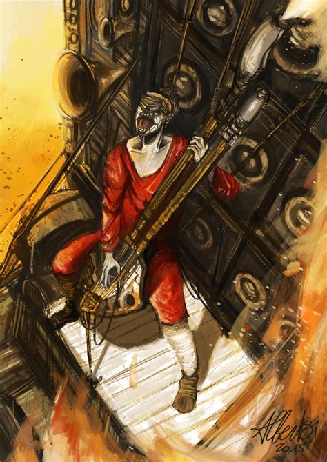 Mad Max Fury Road The Coma Doof Warrior By Artofalberto On Deviantart