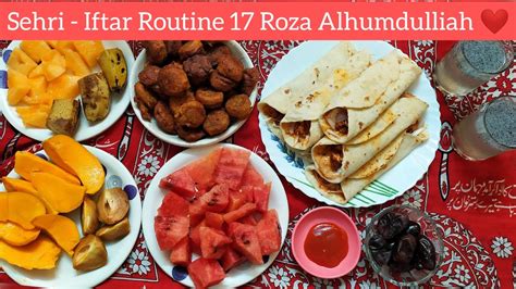 Sehri Iftar Routine Ramzan Chicken Shawarma Chicken Pakora