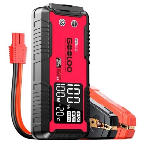 Gooloo Gt Jump Starter A Peak Car Starter V Jump Box