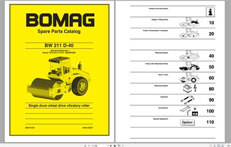 Bomag Bw D Deutz Tcd Parts Catalog Auto Repair Manual