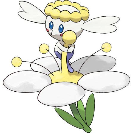 Shiny Flabebe (White Flower) by Noodnood966 on DeviantArt