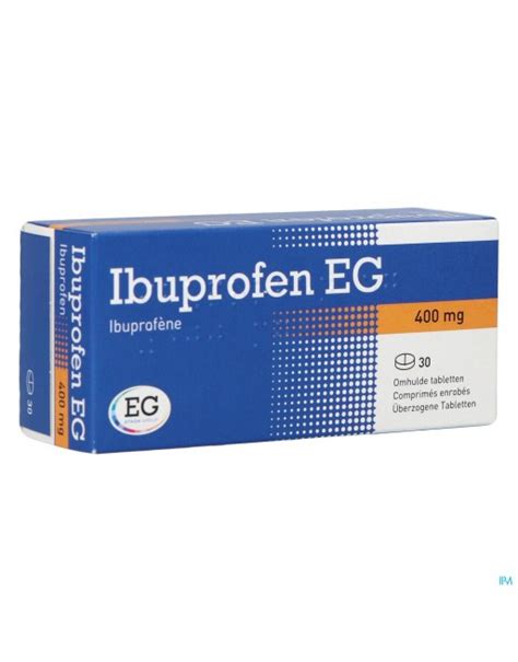 Ibuprofen Eg 400mg Comp Pell 30 X 400mg