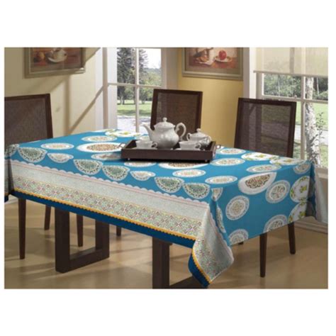 Toalha De Mesa 4 Cadeiras Estampada 1 45X1 45 Oxford Cor 01 No Shoptime