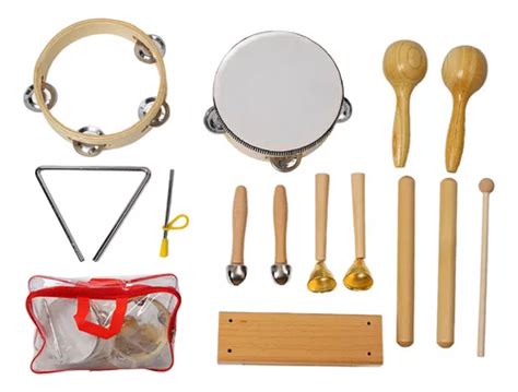 Conjunto De Instrumentos Orff Percusi N Musical Guarder A Cuotas