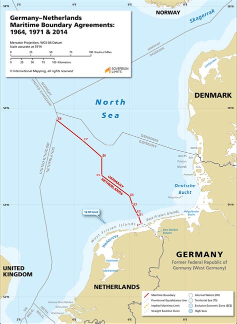 Germanynetherlands Maritime Boundary Sovereign Limits