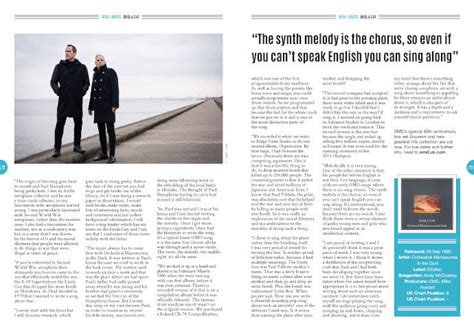 How I Wrote Enola Gay By OMD S Andy McCluskey Songwriting Magazine
