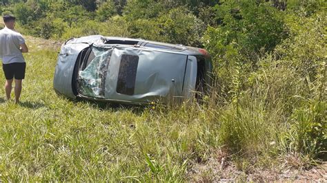 Despiste y vuelco en San Martín