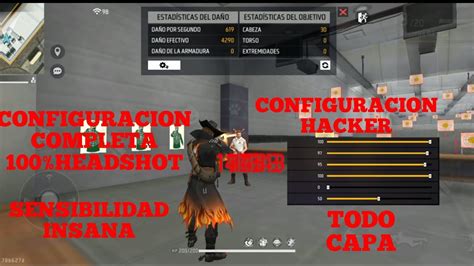 La Configuracion Perfecta Para Dar Todo Rojo En Free Fire Youtube