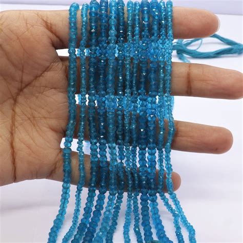 Neon Apatite Beads Etsy