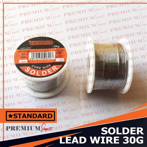 Standard Soldering Iron Lead Solder Core Lead Wire 30G 60 CF 1mm ...