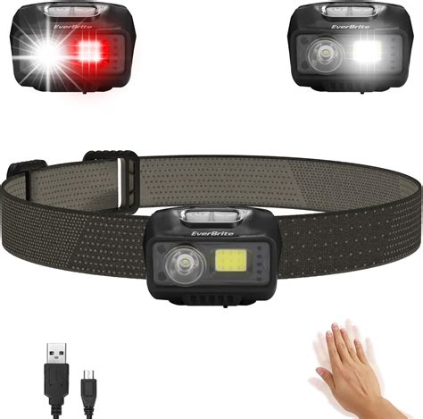 Blukar Headlamp Head Torch Rechargeable Super Bright Led Lightweight