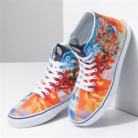 Vans x One Piece SK8-Hi Kadın Renkli Sneaker