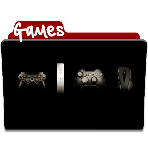 Games Folder Icon by giilpereiraa on DeviantArt