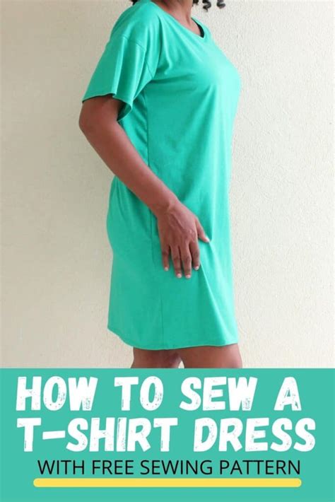 T Shirt Dress Diy No Sew