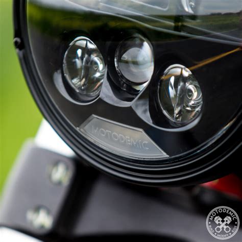 7 Inch Led Evo S Headlight • Motodemic