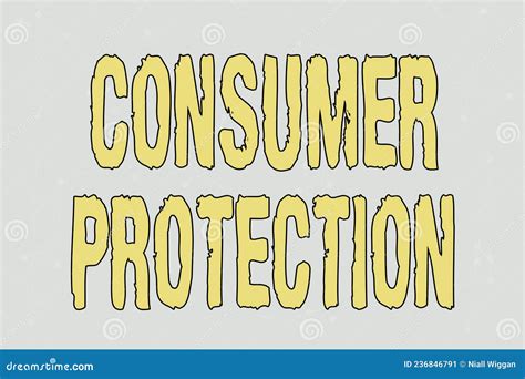 Handwriting Text Consumer Protection Word Written On Fair Trade Laws