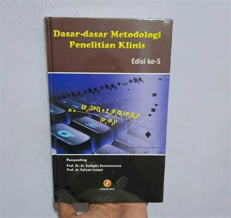 Jual Dasar Dasar Metodologi Penelitian Klinis Edisi 5 HARDCOVER Prof