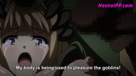 Blonde Girl Need To Fuck With All Goblins To Escape HENTAI