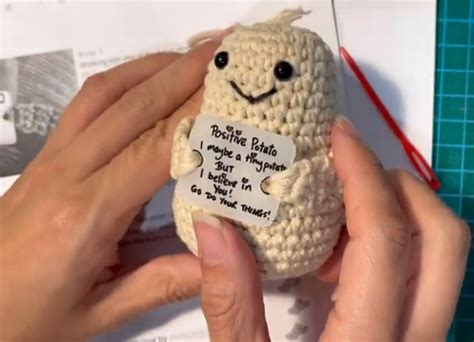 How Do You Crochet A Positive Potato Here Is Positive Potato Crochet