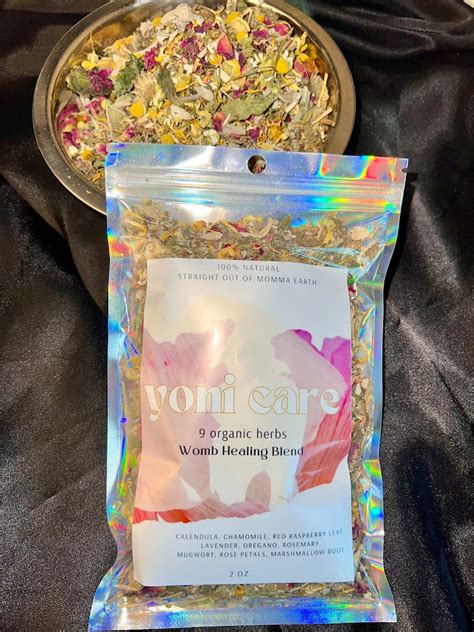 Yoni Steaming Herbs Vaginal Steaming 8 Different Herbal Blends For