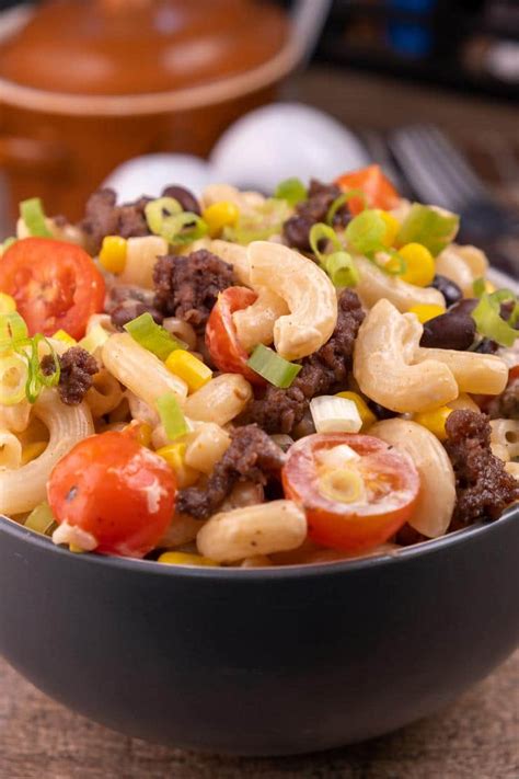 Easy Pasta Salad Best Homemade Cowboy Pasta Salad Recipe Easy