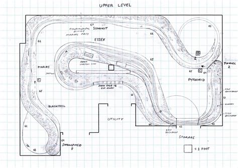 Bn Marias Pass Mt Track Plan Ho Appalachian Railroad Modeling