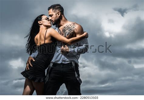 Naked Shirtless Muscular Man Sexy Woman Stock Photo Shutterstock