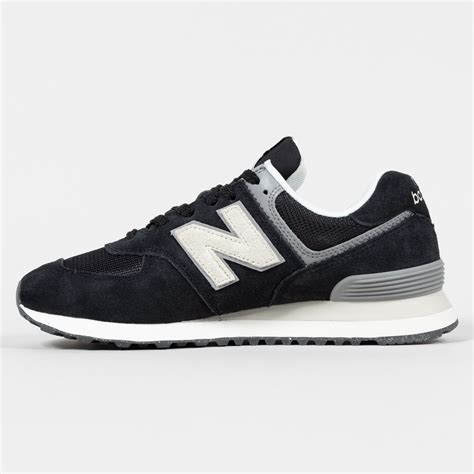 New Balance 574 Black Grey U574ll2 Consortium