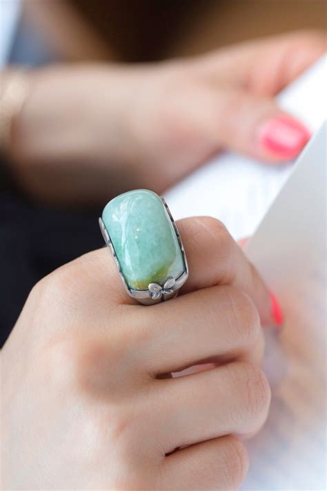 Gemstone Ring Jade Ring Bold Jade Ring Jade Stone Ring Jade Etsy