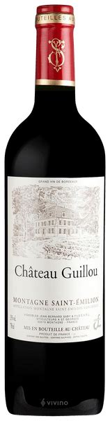 Ch Teau Guillou Montagne Saint Milion Vivino Australia