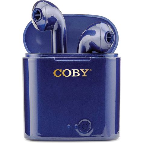 Coby True Wireless Earbuds Blue Fesco Distributors