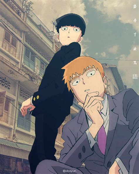 Descargar Moby Reigen En La Ciudad Imagen De Mob Psycho 100