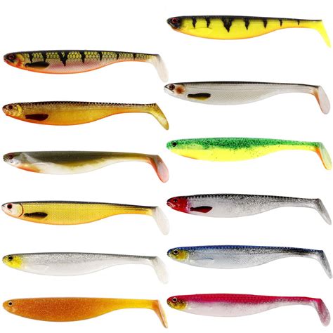 Westin ShadTeez Slim 12cm 10g 2 Gummifische Lively Roach