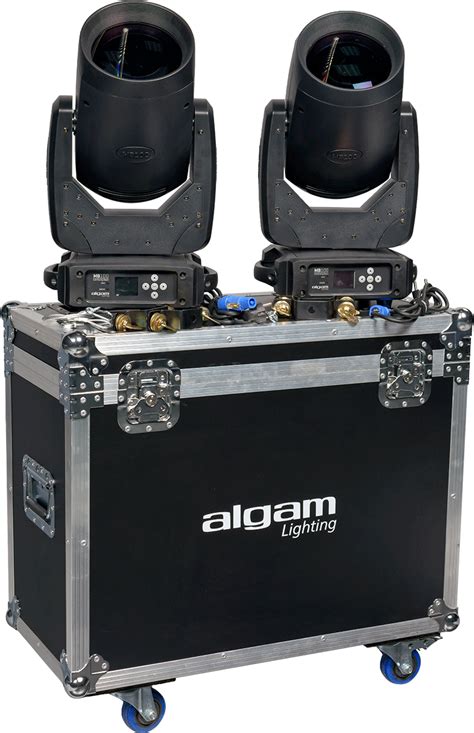 100 Watt Led Beam Head X 2 And Flight Case Algam Nordic