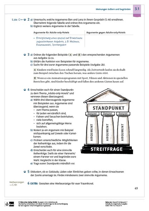 Ihr Kostenloses Montagspaket Schriftlich Argumentieren Deutsch Klett De