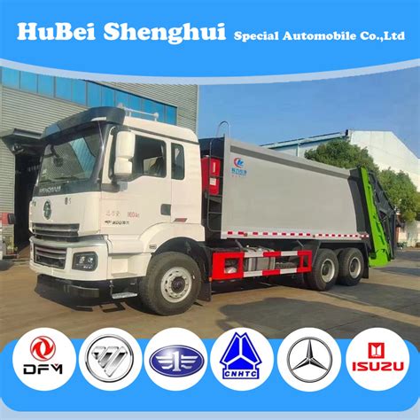 Shacman Cbm Garbage Compactor Truck For Sale Garbage Trucks For